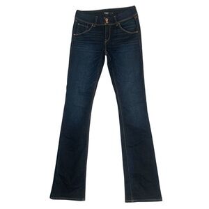 Hudson Beth Baby Boot Jeans Dark Blue Flare Jeans Ladies Sz 27 Long